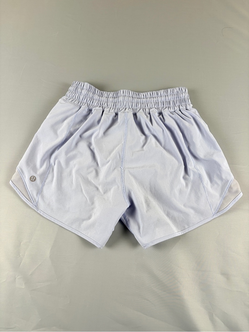Lululemon Hotty Hot High-Rise Lined Short 4" Size 4 Pastel Blue